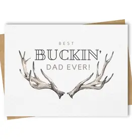 Paper Kuts Card, Best Bucking Dad Ever