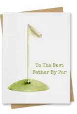 Paper Kuts Card, Best Dad By Par