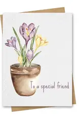 Paper Kuts Card, Lovely Tulips To A Special Friend