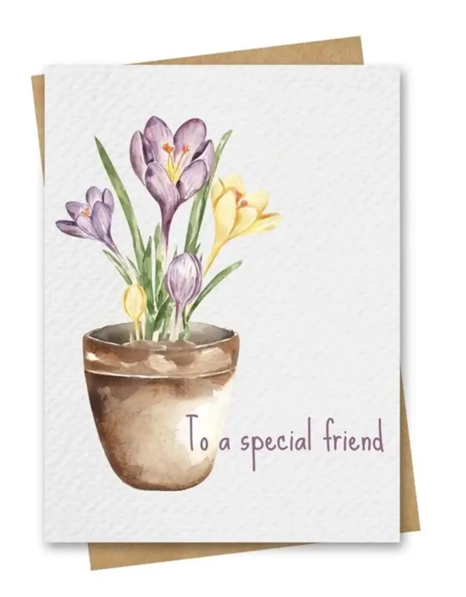 Paper Kuts Card, Lovely Tulips To A Special Friend