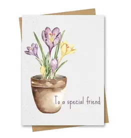 Paper Kuts Card, Lovely Tulips To A Special Friend