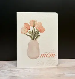 Paper Kuts Card, Watercolor Vase Mother's Day