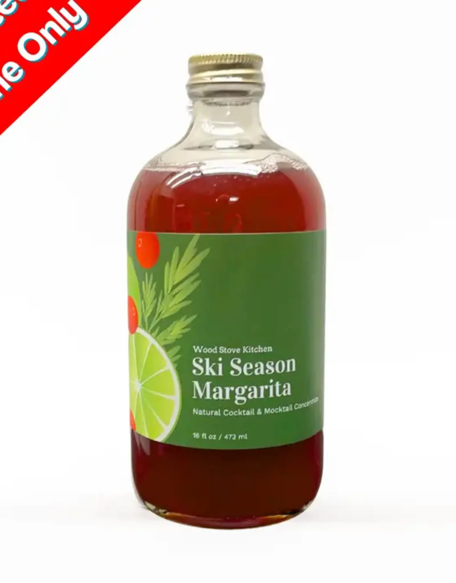 Wood Stove Kitchen Cocktail Mixer, Ski Season Margarita