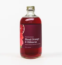 Wood Stove Kitchen Cocktail Mixer, Blood Orange & Hibiscus Mixer