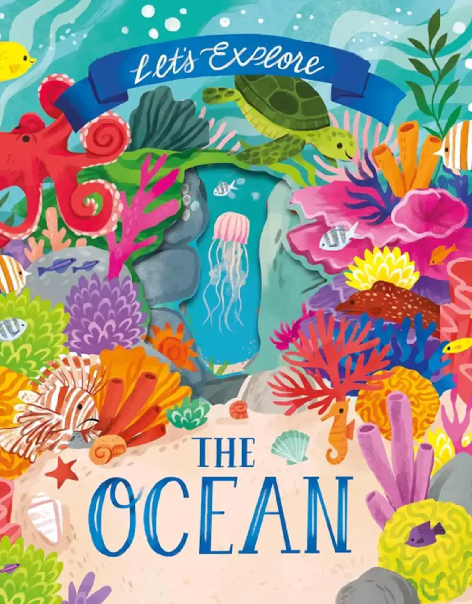 Robert Frederick Ltd Lift The Flap Book, Let's Explore The Ocean