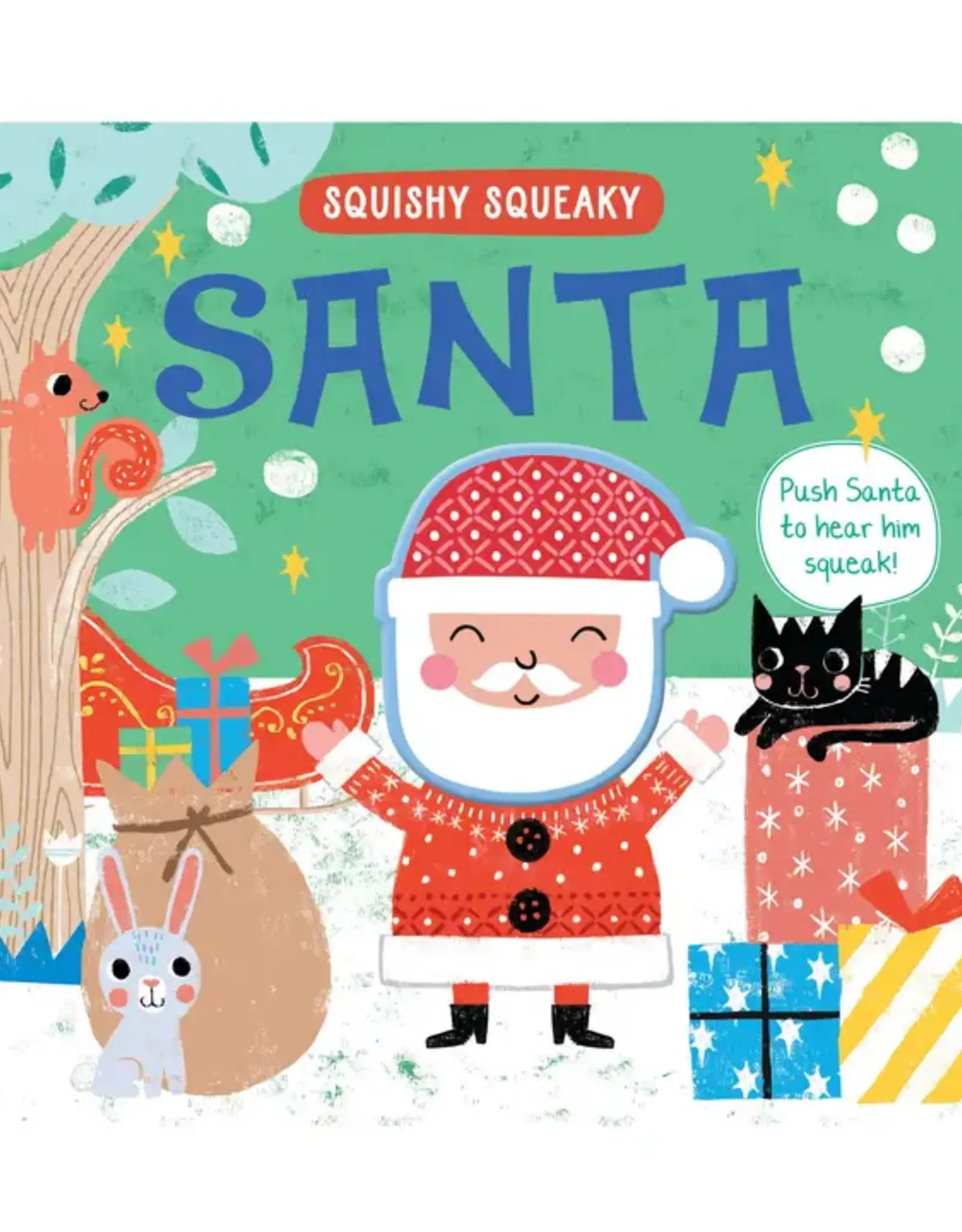 Robert Frederick Ltd Squishy & Squeaky Book, Santa