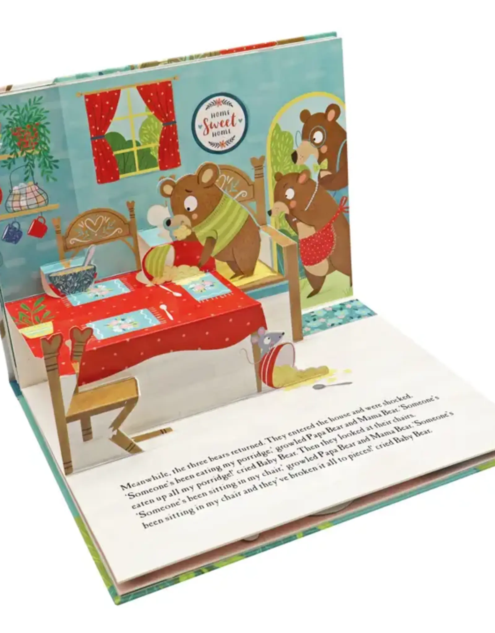 Robert Frederick Ltd Pop-Up Book, Goldilocks & The Three Bears