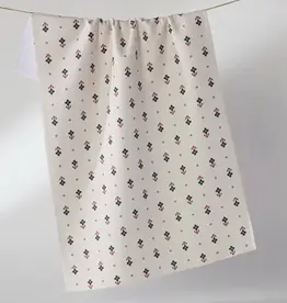 Geometry Tea Towel- Folk Pixel