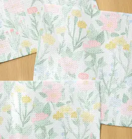 Geometry Dishcloth Set-Wildflowers In Bloom
