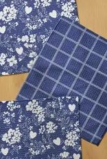 Geometry Dishcloth Set- Posy Plaid