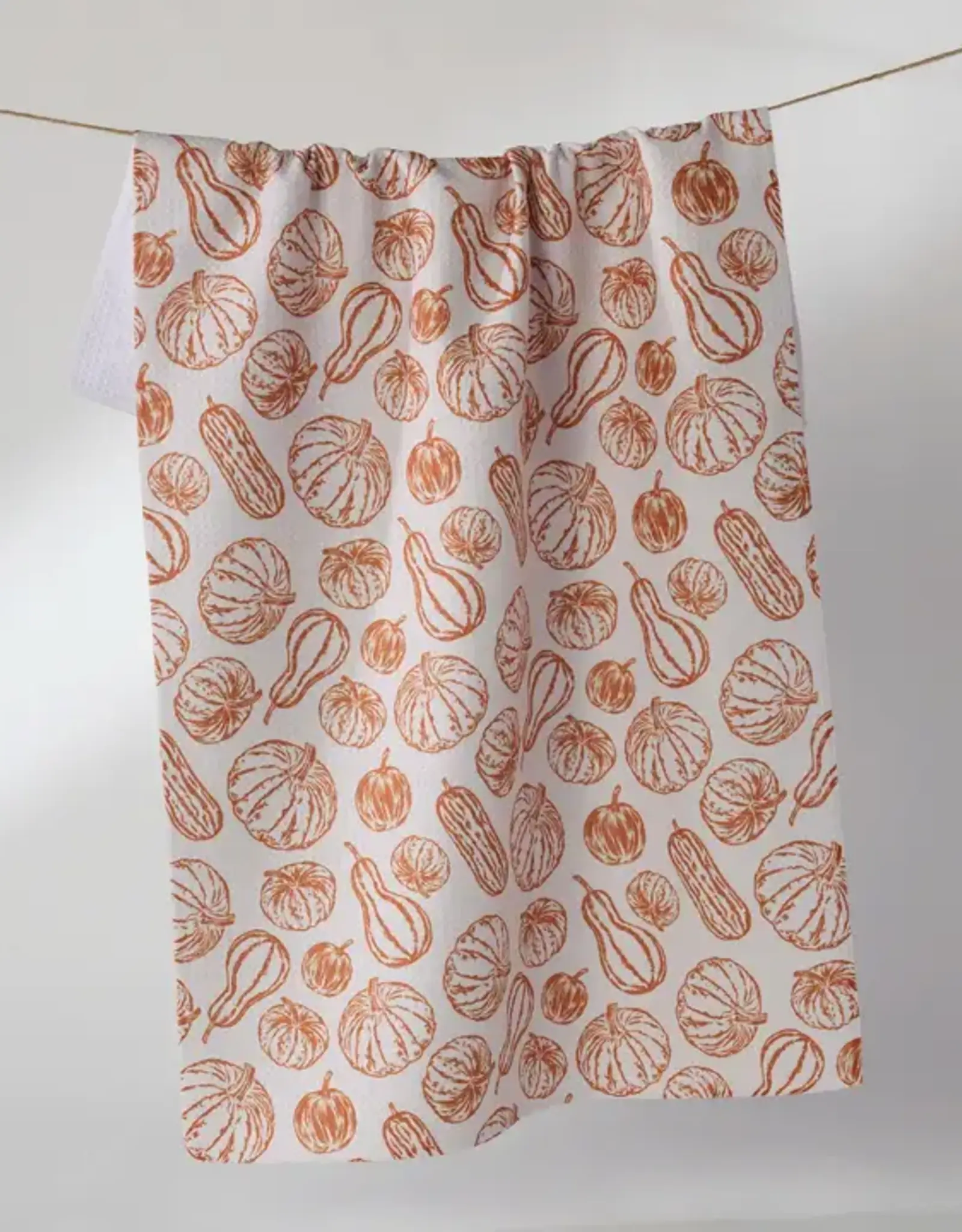 Geometry Tea Towel- Harvest Sketch