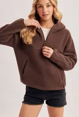 Sherpa Half Zip Pullover