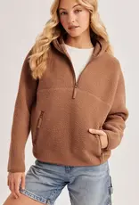 Sherpa Half Zip Pullover