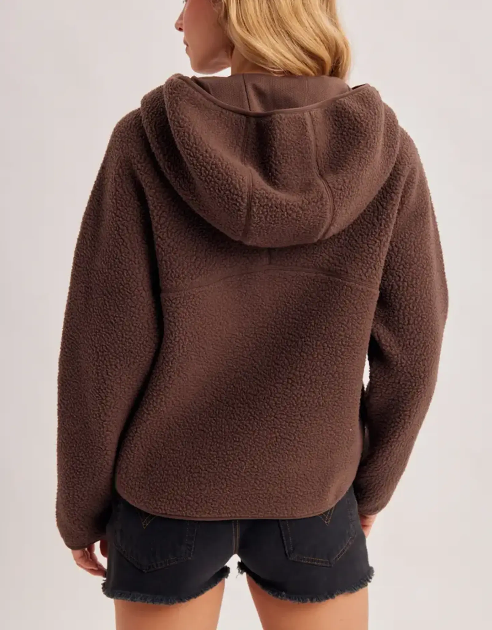 Sherpa Half Zip Pullover