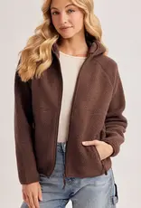 Sherpa Zip-Up Hoodie