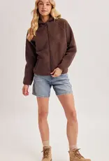 Sherpa Zip-Up Hoodie