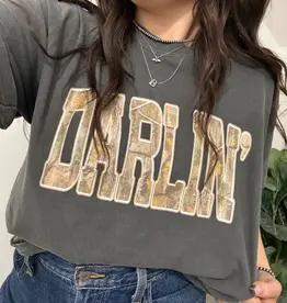 Blonde Ambition Darlin Camo Heavy Weight Tee