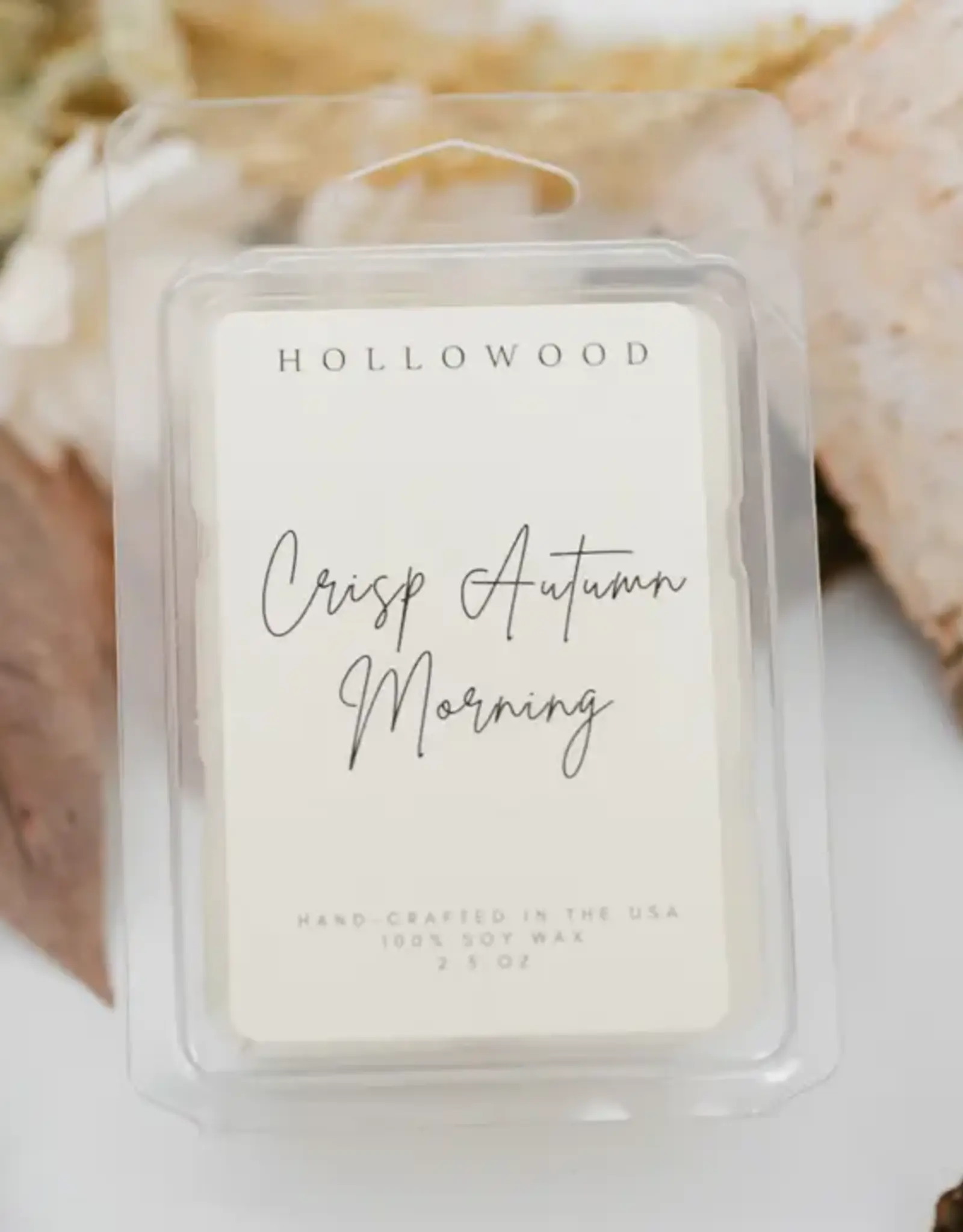 Hollowood Home Wax Melt, Crisp Autumn Morning