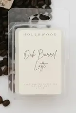 Hollowood Home Wax Melt, Oak Barrel Latte