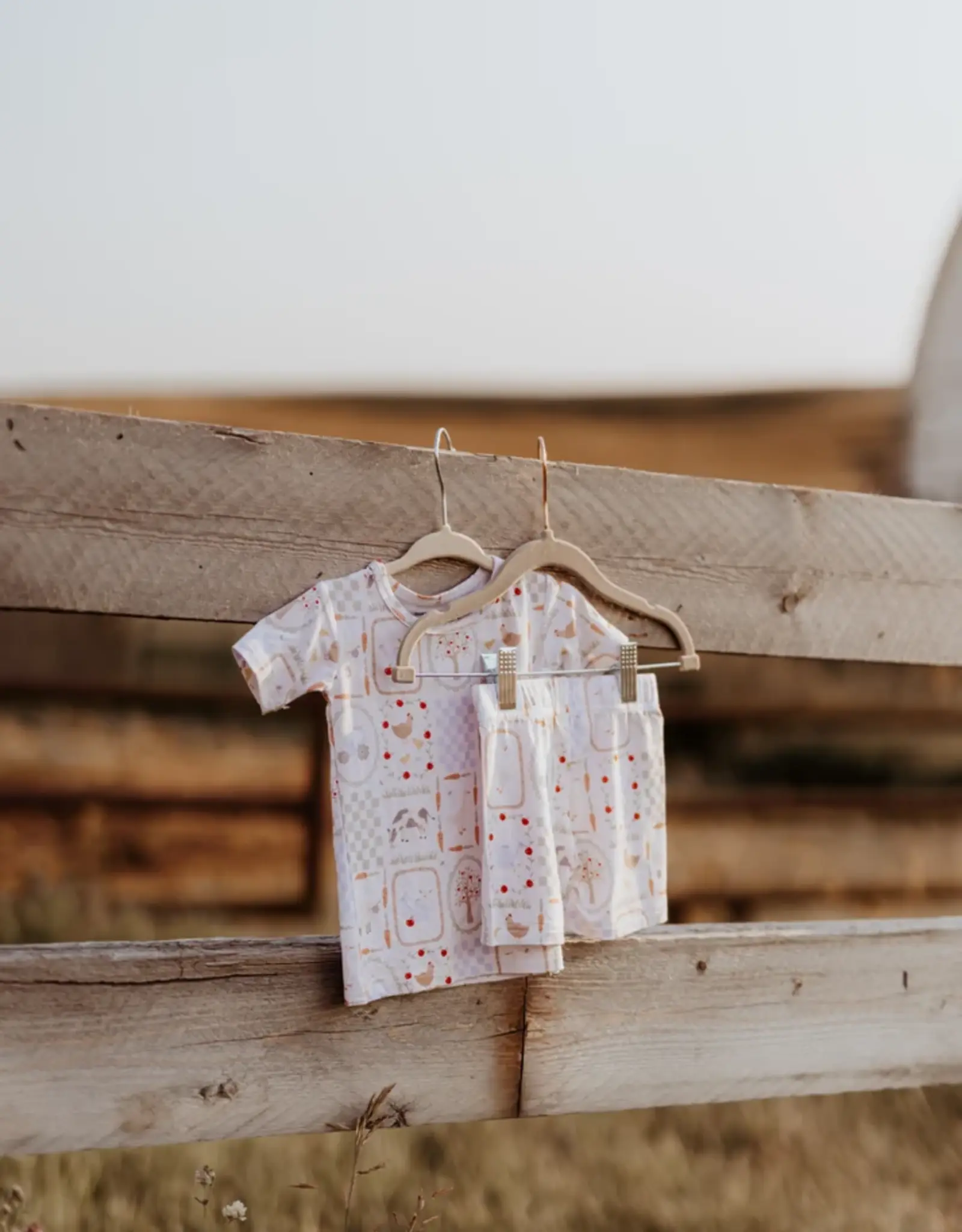 Snug Bug Baby The Homesteader Shorts Set