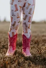 Snug Bug Baby Wildflower Boots Two Piece Set