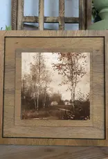 Redeemed Decor Square Framed Art, Antique Cottage