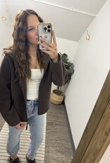 Sherpa Zip-Up Hoodie