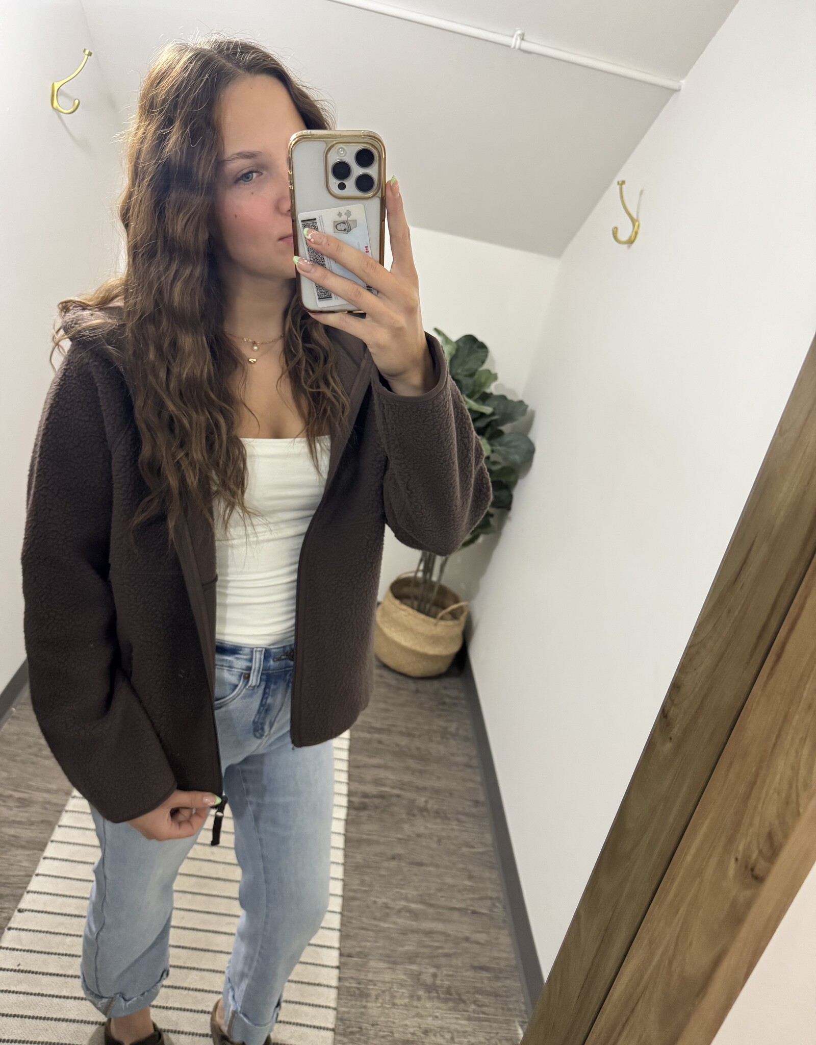 Sherpa Zip-Up Hoodie