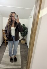 Sherpa Zip-Up Hoodie