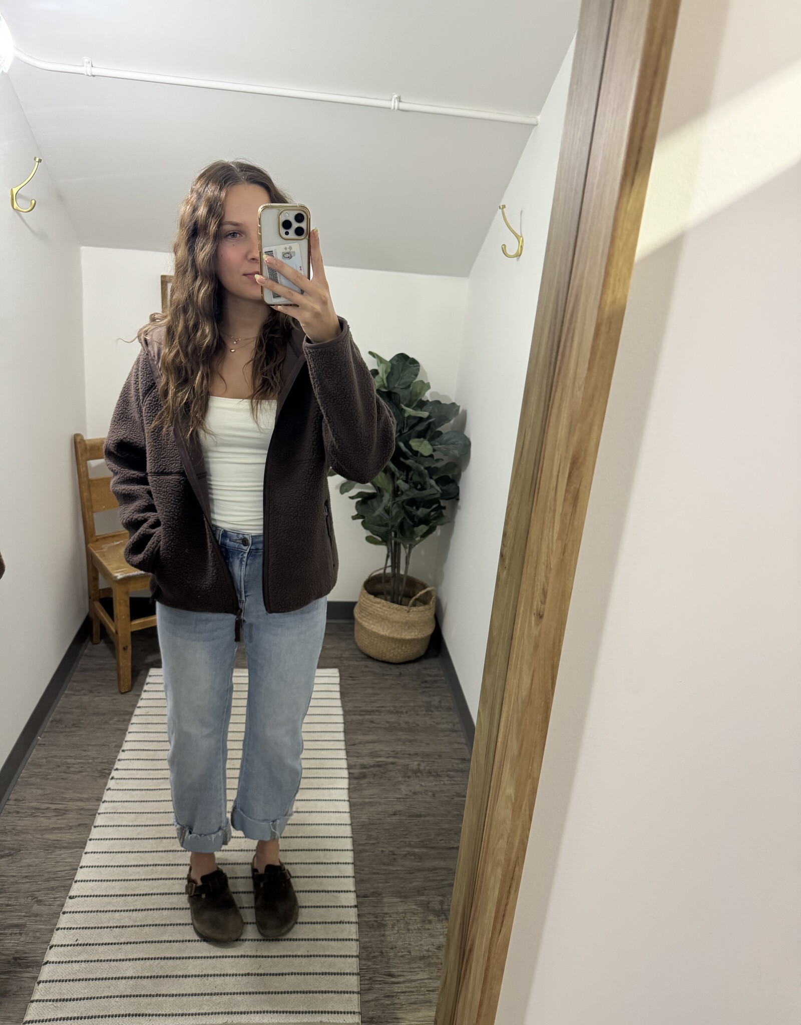Sherpa Zip-Up Hoodie
