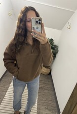 Sherpa Half Zip Pullover