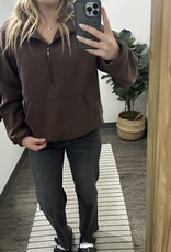 Raglan Quarter Zip Pullover
