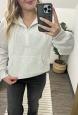 Raglan Quarter Zip Pullover