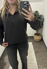 Raglan Quarter Zip Pullover