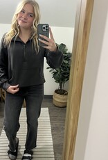 Raglan Quarter Zip Pullover