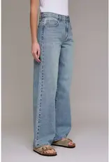 Hidden High Rise Vintage Wash Baggy Jeans