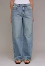 Hidden High Rise Vintage Wash Baggy Jeans