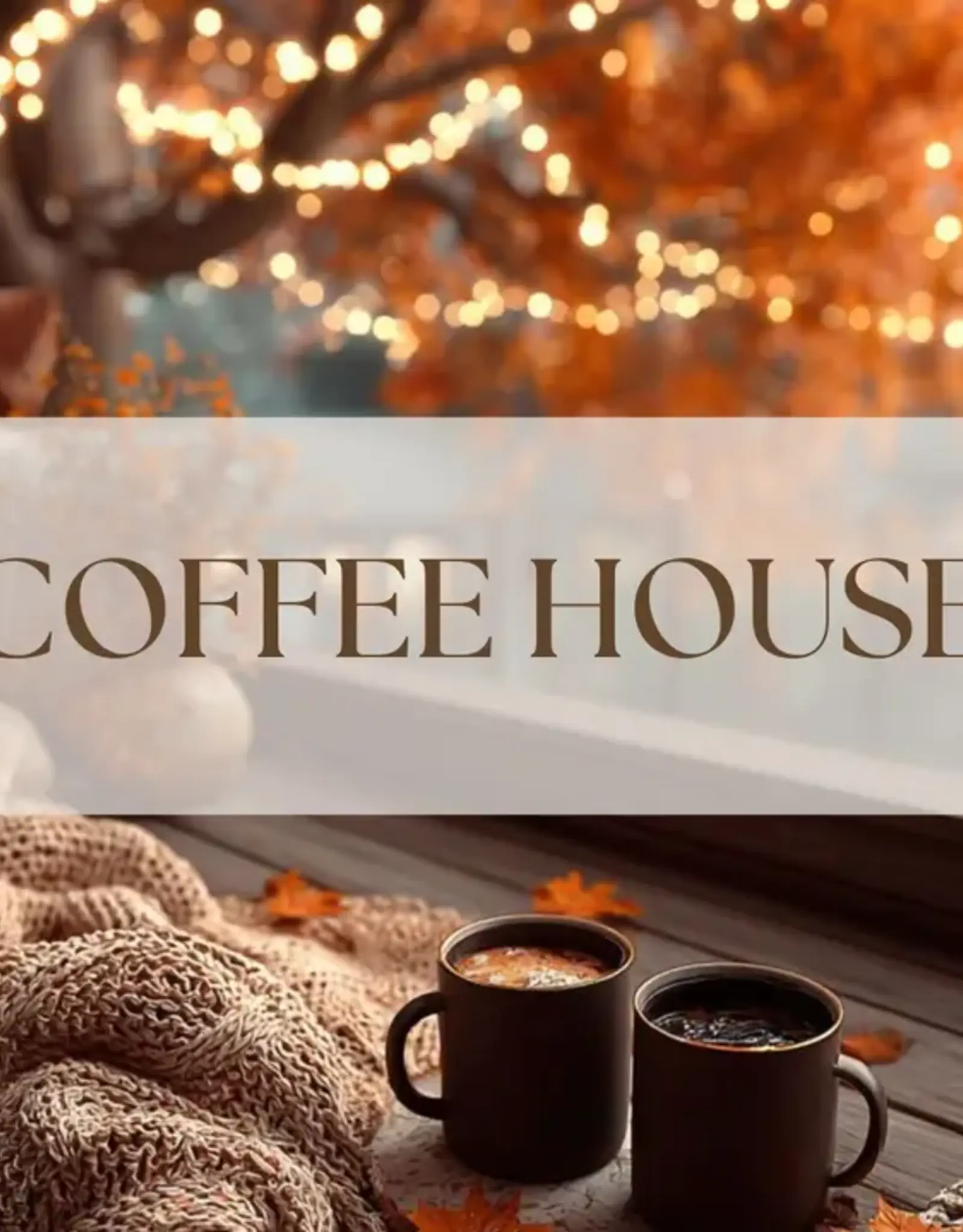 Prairie Creek Candles Wood Wick Candle, Coffee House 8oz