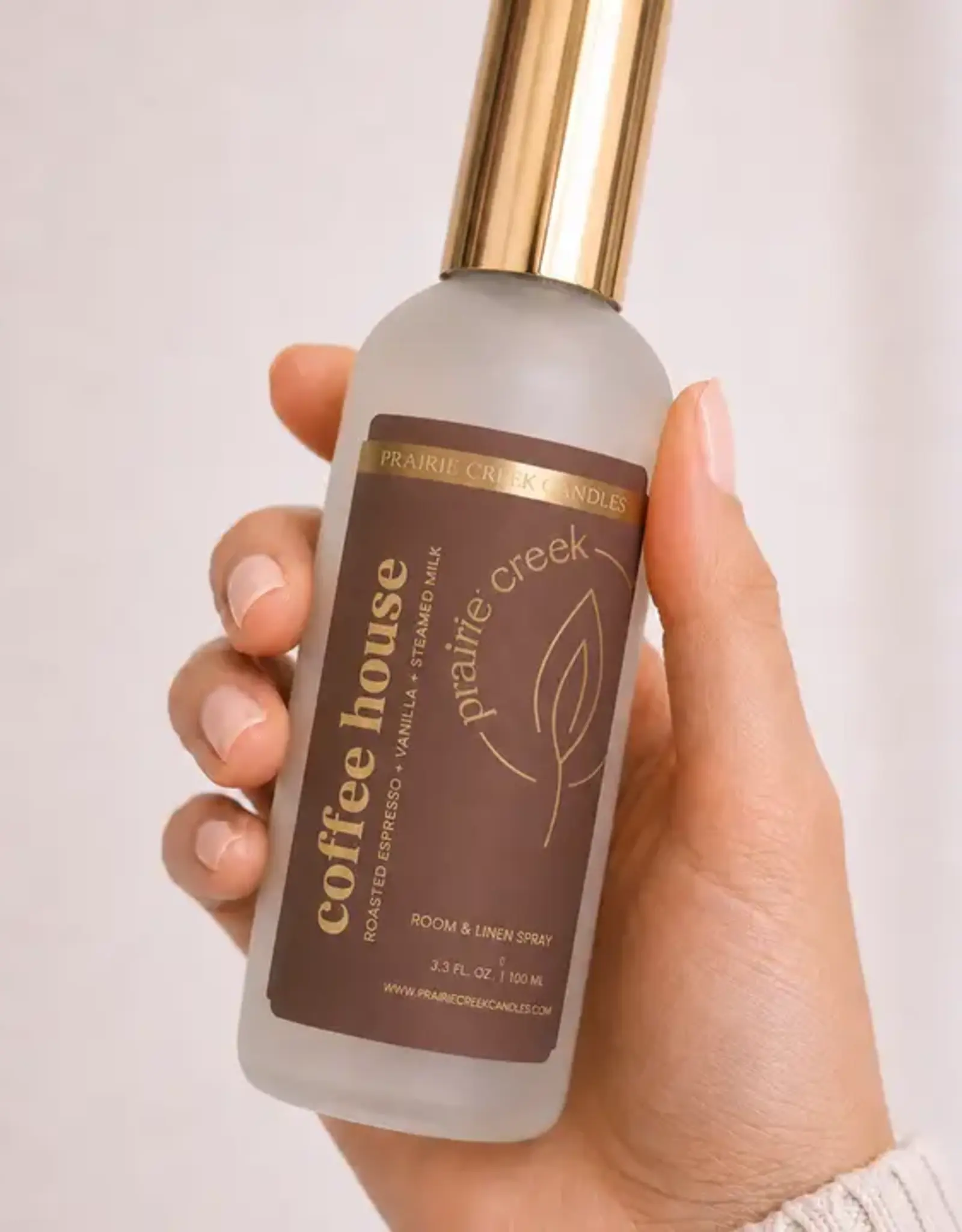 Prairie Creek Candles Room Spray, Coffee House