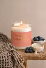 Prairie Creek Candles Wood Wick Candle, Blueberry Bake Shop 8oz