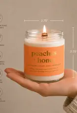 Prairie Creek Candles Wood Wick Candle, Peaches & Honey 8oz