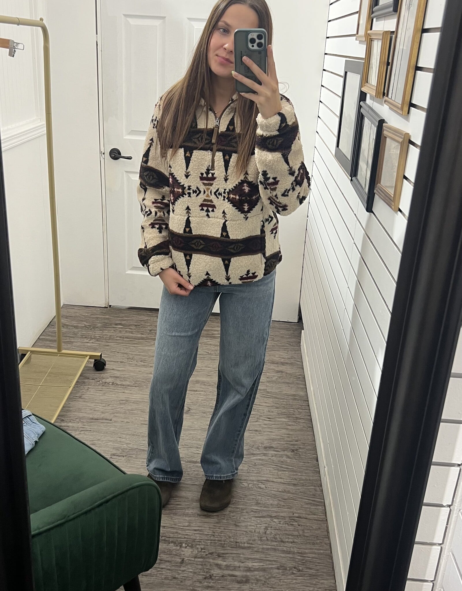 LIV Outdoor Ainsley Sherpa  Sherpa Pullover