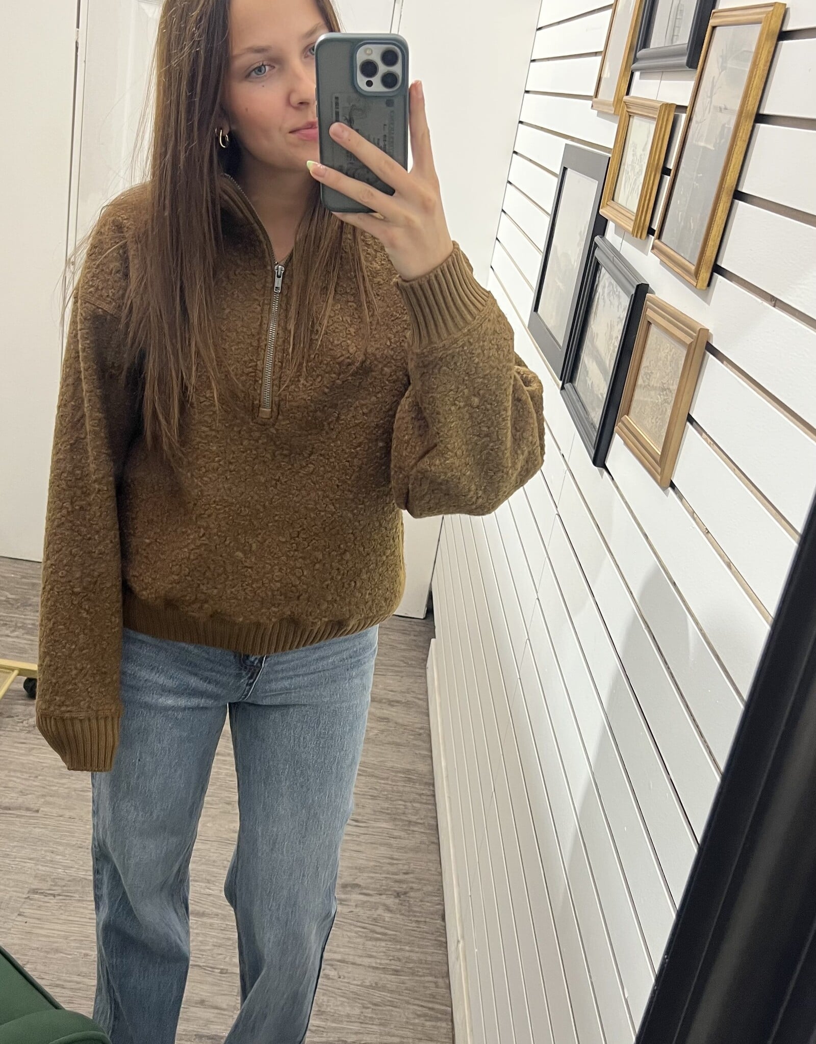 LIV Outdoor Magnolia Quarter Zip Pullover