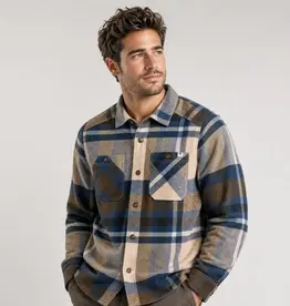 LIV Outdoor Faux Wool Button Down Plaid Jacket