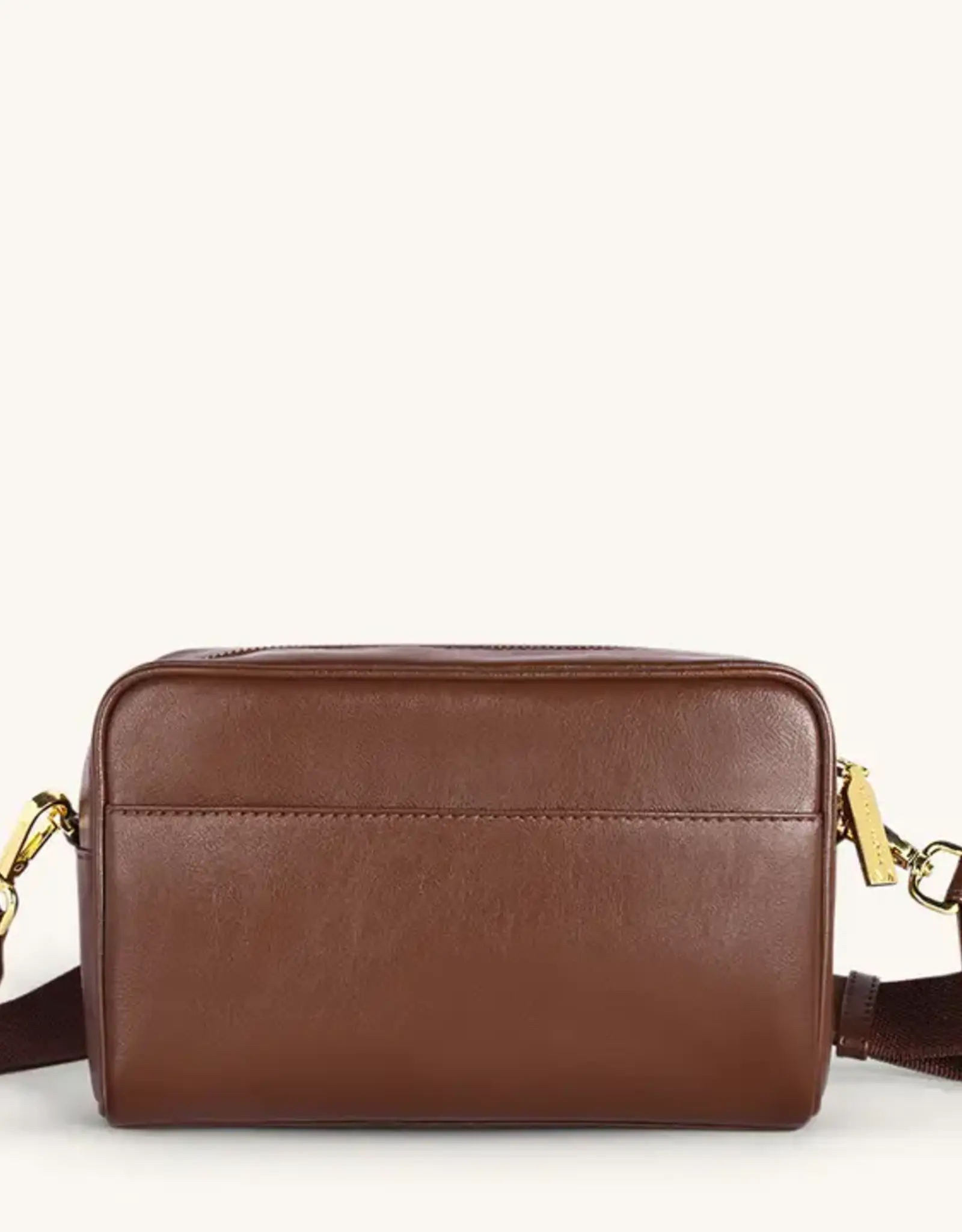 Myra Bag Mira & Moss Lucienne Crossbody Bag, Shiny Chocolate
