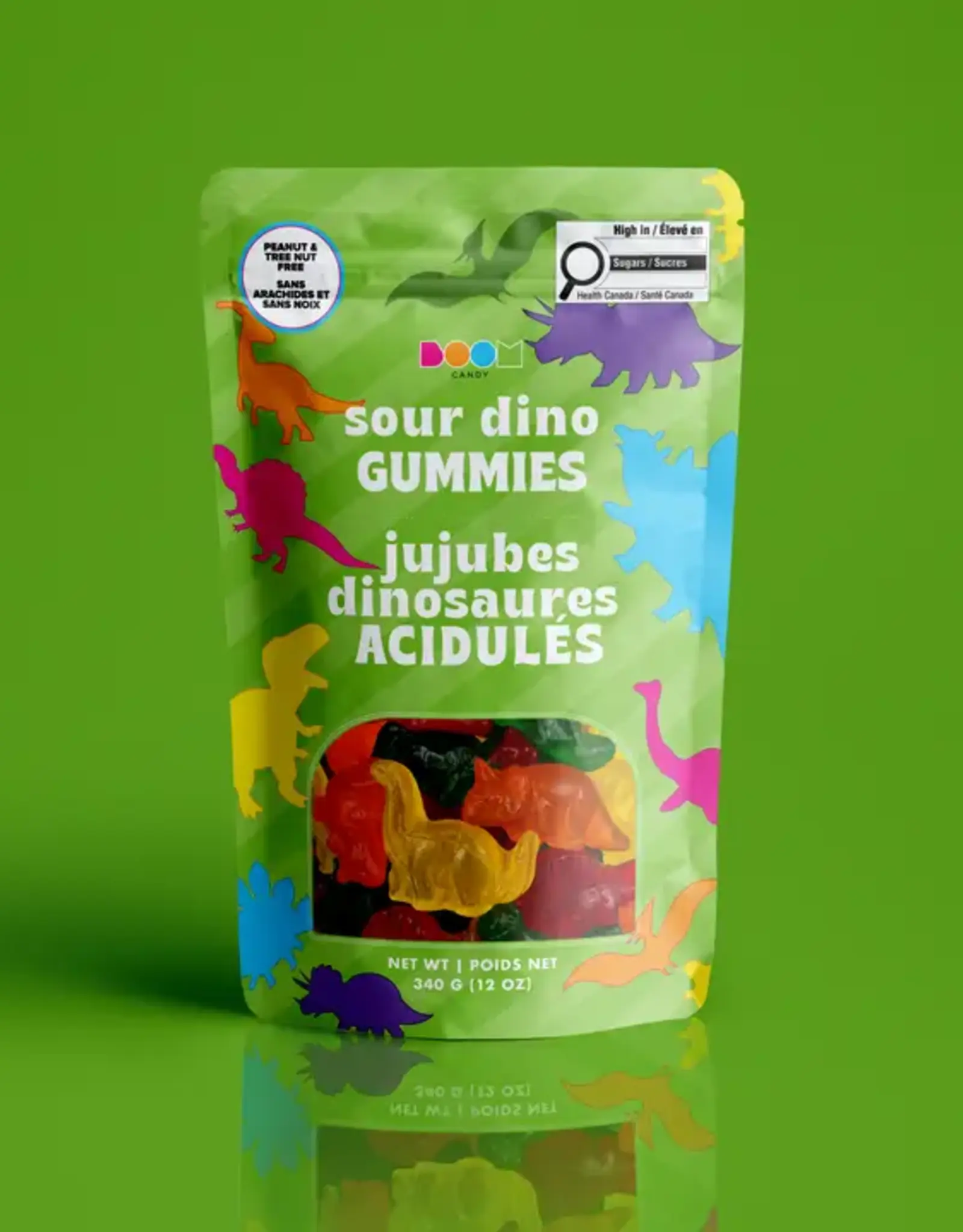 Boom Candy Sour Dino Gummies