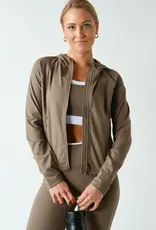 Mono B Venice Zip Up Hooded Jacket