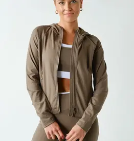 Mono B Venice Zip Up Hooded Jacket