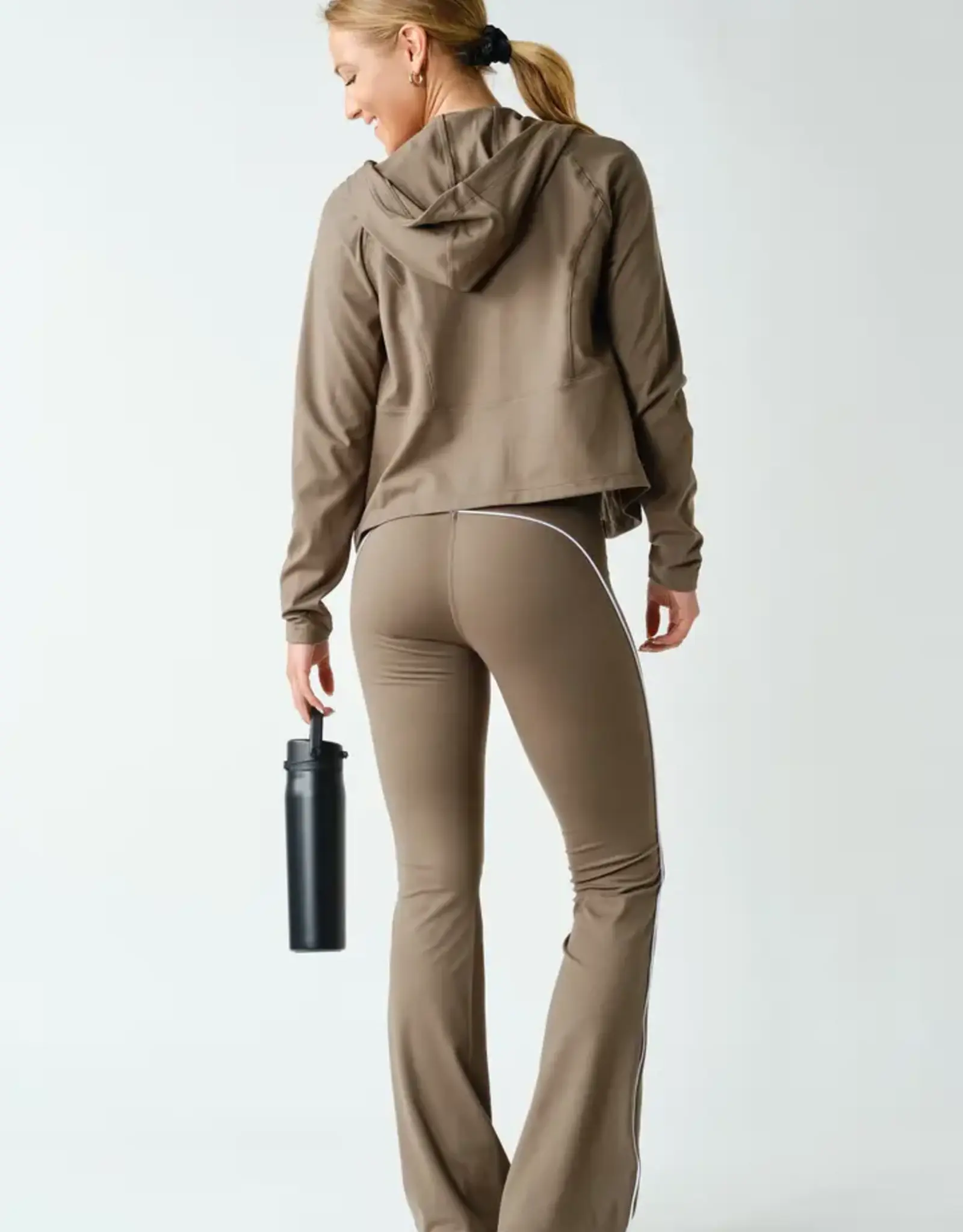 Mono B Venice Zip Up Hooded Jacket
