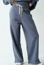 Mono B Cloud Wide Leg Fleece Pant